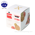 Customized Art paper Glossy Lamination Paper Cookie Box